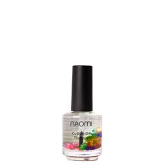 Масло для ногтей и кутикулы Naomi Flower Oil с натуральными цветами, Розничная цена, Ваниль