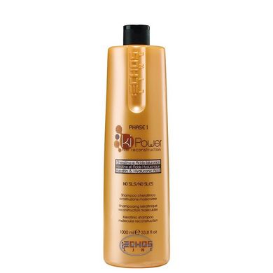 Шампунь Echosline Ki Power Shampoo кератиновый для молекулярного восстановления волос, Розничная цена