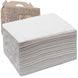 Рушники одноразові в коробці сітка 40x70 см білі, Ціна салону ✅, 100 шт