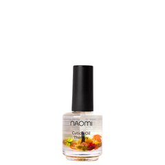 Масло для ногтей и кутикулы Naomi Flower Oil с натуральными цветами, Розничная цена, Апельсин